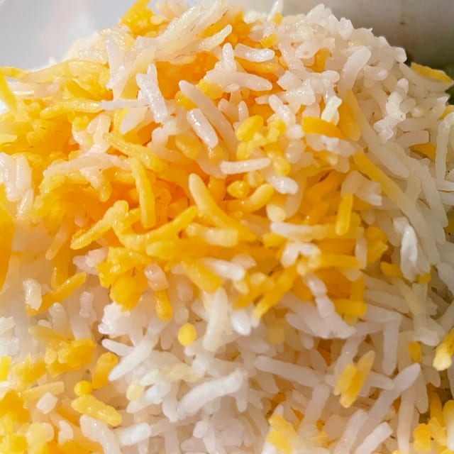 Saffron Rice (GF, VG).