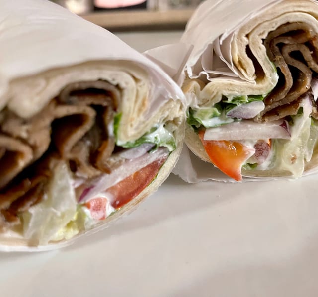 Gyros Wrap (Halal).