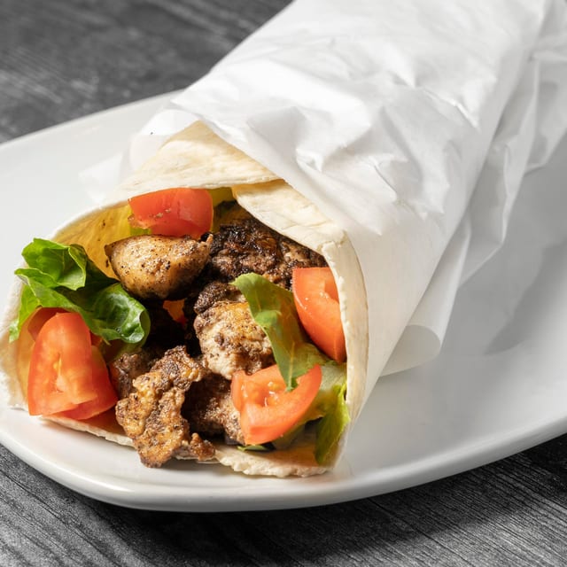 Shawarma Wrap (Chicken & Lamb Halal).
