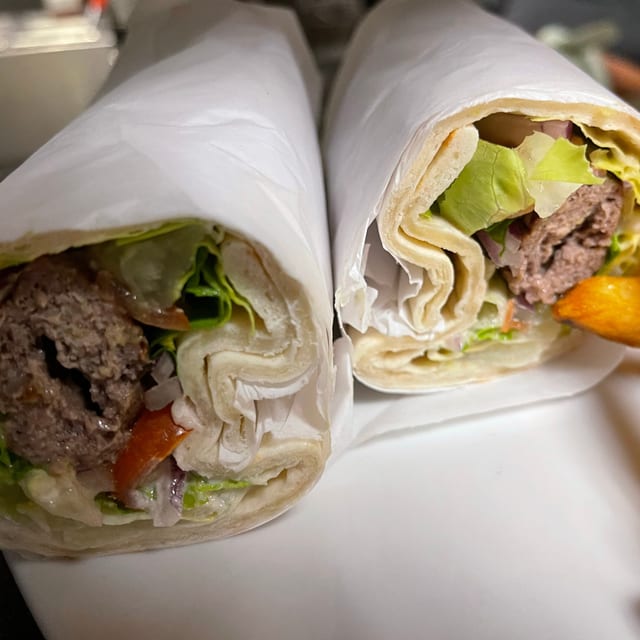 Kafta wrap.
