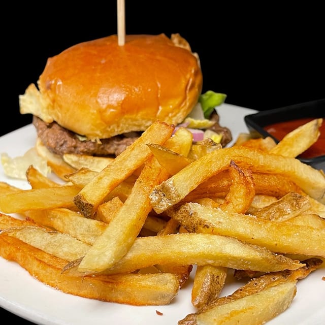 Burger & Fries.
